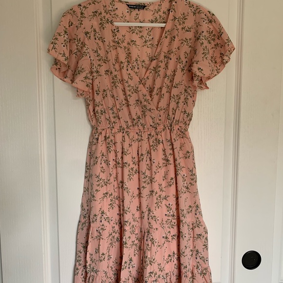 SHEIN Floral A-line Dress - Picture 3 of 6
